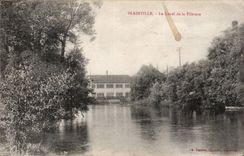 CPA Blainville der Kanal der Spinnerei