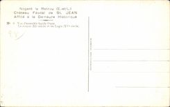 CPSM Nogent Rotrou feudal Castle of St Jean affiliates with the historical residence the keep