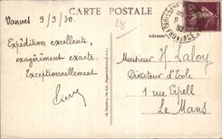 CPA Nogent Rotrou Church St Hilaire and edges of Huisne