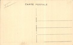 CPA Orleans Public garden Albert 1st Street of the Republic Hotel of Berry