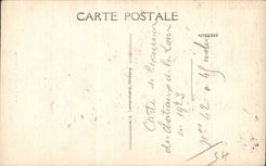 CPA Orleans the street of the Republic Statue of Jeanne of arc