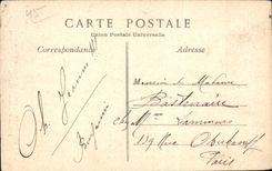 CPA Orleans Statue of Jeanne of arc by the Marie princess