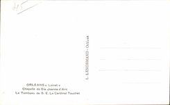 CPA Orleans Vault of co Jeanne of arc the tomb of SE the Touchet cardinal