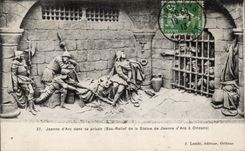 CPA Orleans Jeanne of arc in her prison