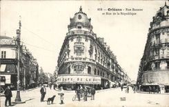 CPA Orleans Street Bannier and street of the Republic