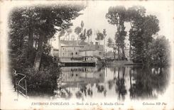 CPA Surroundings of Orleans Edges of Loiret the Cheron Mill