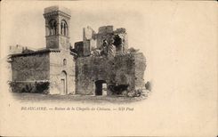 CPA Beaucaire Ruins of the vault of the castle