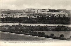 CPA Villeneuve Avignon View taken of Doms