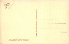 CPA Villeneuve Avignon Gesamtabbildung und Fort Saint das Andre