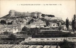 CPA Villeneuve Avignon Fort Saint the Andre