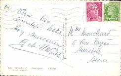 CPSM Bergerac the church Saint Jacques