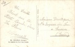 CPA Bergerac the rosery of the park Jean Jaures