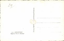 CPSM Bergerac Notre Dame Church