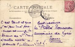 CPA Interior Perigueux of the cathedral Saint Face