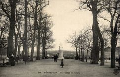 CPA Perigueux alleys of Tourny