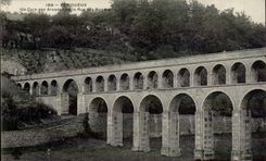 CPA Perigueux a corner of the arcades of the street of the Walnut trees