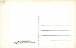 CPA Perigueux the church Saint Etienne of quotes