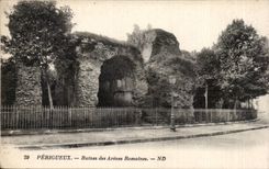 CPA Perigueux Roman Ruins of arena