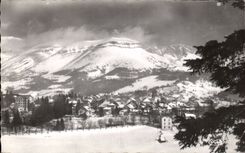 CPSM Villard de Lans View Cornafion and the track of Cochettes
