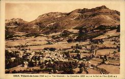 Dauphine CPA Villard de Lans the winter View the coronation and the collar of the arc