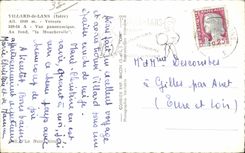 Dauphine CPA Villars de Lans Vercors Panoramic View At the bottom Moucherolle