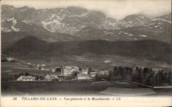 CPA Villard de Lans View and Moucherotte
