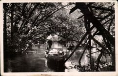 CPSM With the country landais Under the shades of the current of Huchet has Leon