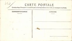 CPA Buglose Apse of the church (chart toilee)