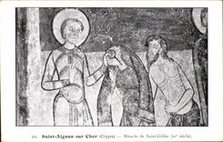 CPA Saint Aignan sur Cher Miracle de Saint Gilles