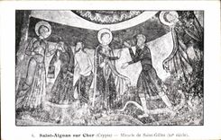 CPA Saint Aignan sur Cher Miracle de Saint Gilles (11eme)