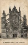 CPA Vendome Eglise de la Trinite Facade