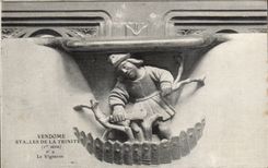 CPA Vendome Stalles de la Trinite Le vigneron
