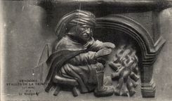 CPA Vendome Stalles de la Trinite Le bourgeois