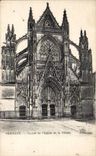 CPA Vendome Facade de l'eglise de la trinite