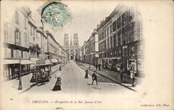 CPA Orleans Persective of the street Jeanne d' Arc