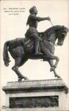 CPA Orleans Statue of Jeanne of arc by Foyatier