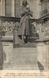 CPA Interior Orleans of the court of the town hall Statue of Jeanne of arc by the Marie princess of Orleans
