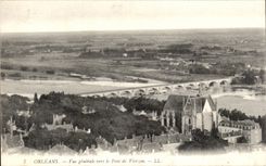 CPA Orleans View towards the bridge of Vierzon