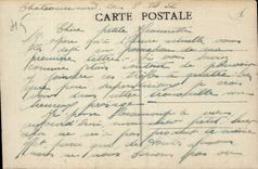 CPA Chateaurenard Ruins of the feudal castle