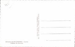 CPSM Surroundings of Malesherbes the castle of Rouville