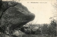 CPA Malesherbes Cave of the poet