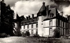 CPSM Malesherbes Castle of Rouville