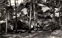 CPSM Malesherbes rocks