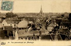 CPA Montargis Panoramic View