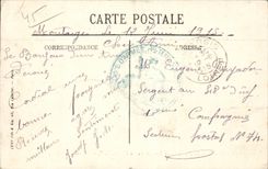 CPA Montargis die Prachtstrasse des Rampart gesehen von der Brucke der ertragsarmen Weide