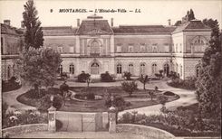 CPA Montargis das Rathaus