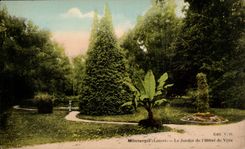 CPA Montargis der Garten des Rathauses