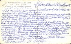 CPSM Olivet Loiret and its hangars has boats