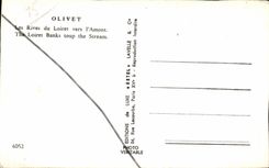 CPSM Olivet banks of Loiret upstream