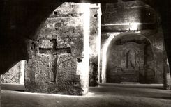 CPSM Saint Interior Emilion of the church Monolith Vault Nicolas Saint